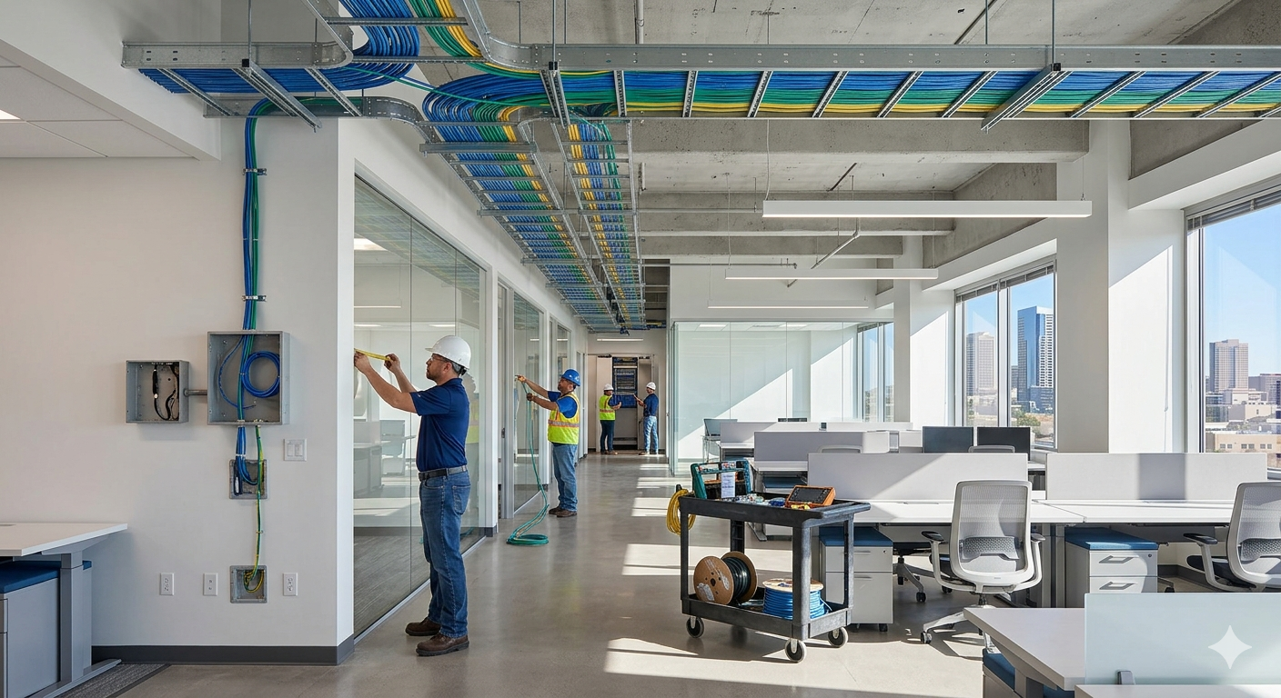 How To Prepare Your Commercial Space For Data Cabling Installation in Phoenix